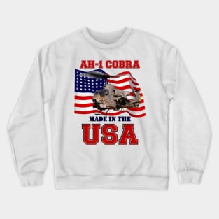 AH-1 Cobra Made in the USA Crewneck Sweatshirt